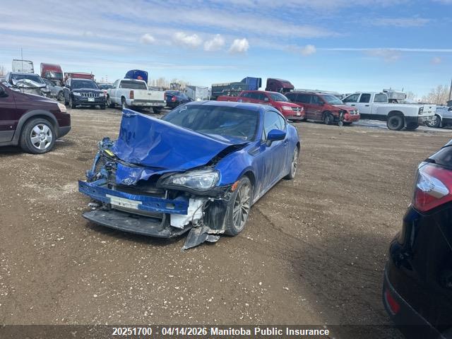 Aukcja sprzedaży 2016 Subaru Brz, vin: JF1ZCAC13G9602475, numer aukcji: 20251700