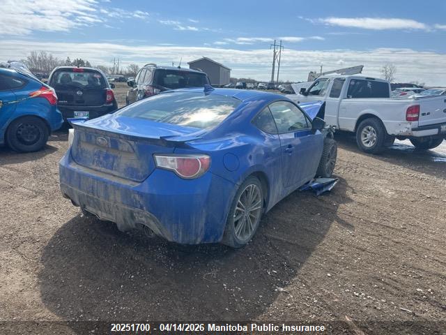 Aukcja sprzedaży 2016 Subaru Brz, vin: JF1ZCAC13G9602475, numer aukcji: 20251700