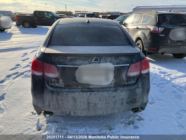 2008 Lexus Gs 350 მანქანა იყიდება აუქციონზე, vin: GRS1910038650, აუქციონის ნომერი: 20251711