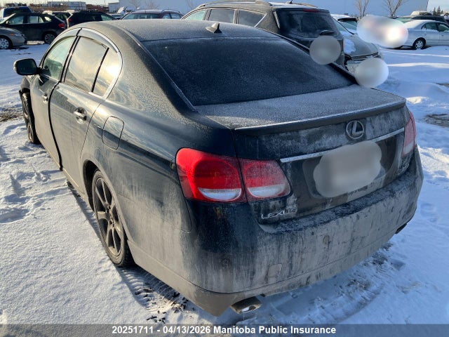 2008 Lexus Gs 350 მანქანა იყიდება აუქციონზე, vin: GRS1910038650, აუქციონის ნომერი: 20251711
