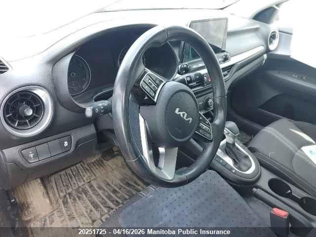 2022 Kia Forte Lx მანქანა იყიდება აუქციონზე, vin: 3KPF24AD5NE449735, აუქციონის ნომერი: 20251725