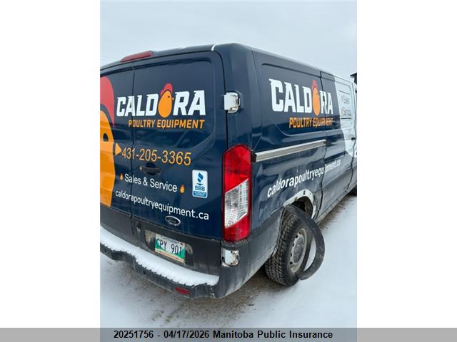 Продаж на аукціоні авто 2018 Ford Transit 250 Wb 130 Cargo Van, vin: 1FTYR1YM3JKB38501, номер лоту: 20251756