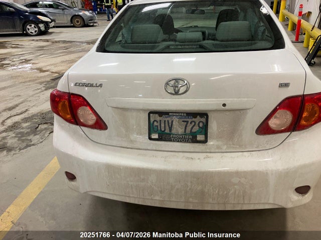 20251766 :رقم المزاد ، 2T1BU4EE3AC395369 vin ، 2010 Toyota Corolla Ce مزاد بيع