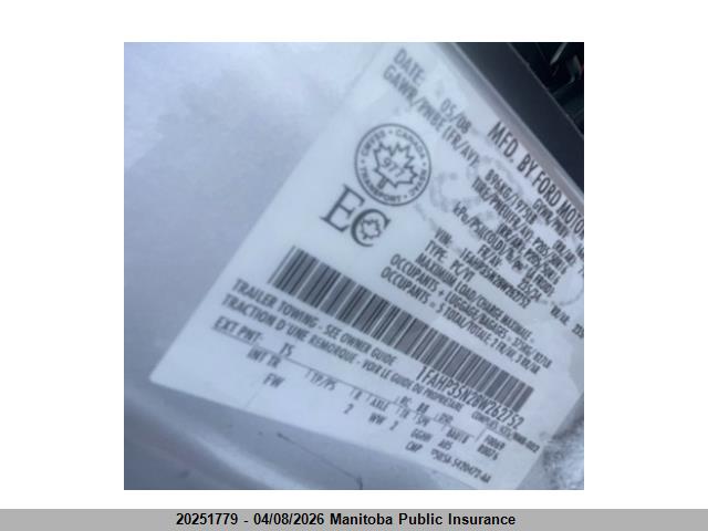 Aukcja sprzedaży 2008 Ford Focus Ses, vin: 1FAHP35N28W262752, numer aukcji: 20251779