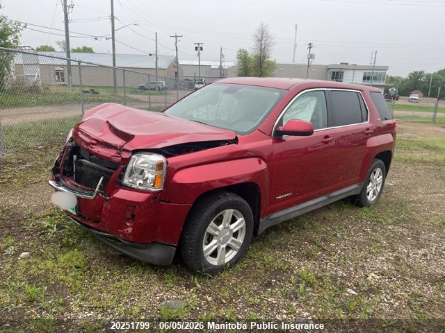 20251799 :رقم المزاد ، 2GKFLVEK2F6106236 vin ، 2015 Gmc Terrain Sle مزاد بيع