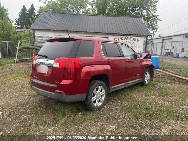 20251799 :رقم المزاد ، 2GKFLVEK2F6106236 vin ، 2015 Gmc Terrain Sle مزاد بيع