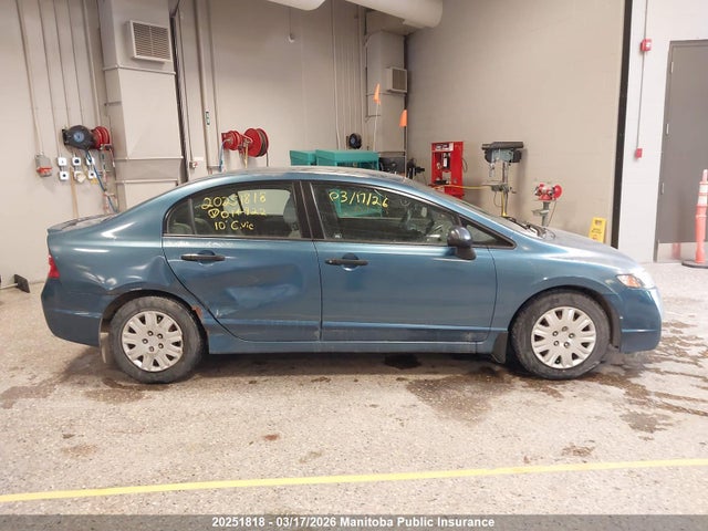 20251818 :رقم المزاد ، 2HGFA1E27AH014922 vin ، 2010 Honda Civic Dx مزاد بيع