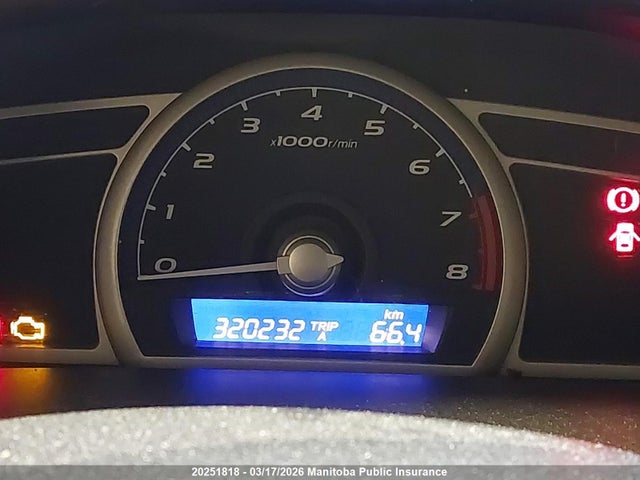 20251818 :رقم المزاد ، 2HGFA1E27AH014922 vin ، 2010 Honda Civic Dx مزاد بيع