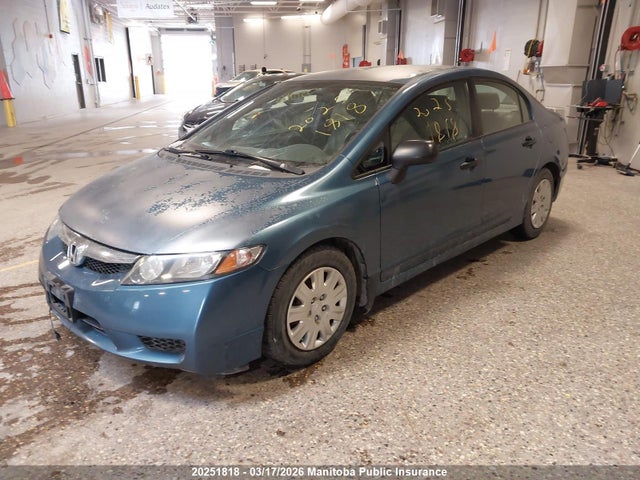 20251818 :رقم المزاد ، 2HGFA1E27AH014922 vin ، 2010 Honda Civic Dx مزاد بيع