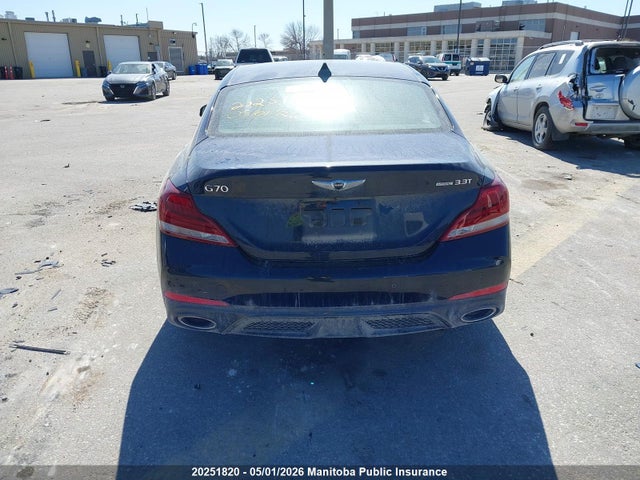 20251820 :رقم المزاد ، KMTG74LE9KU018499 vin ، 2019 Genesis G70 Sport 3.3t مزاد بيع