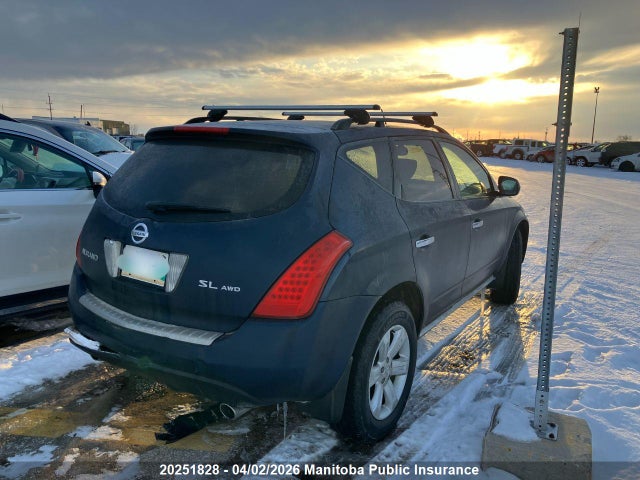 Продажа на аукционе авто 2006 Nissan Murano Sl, vin: JN8AZ08W76W539809, номер лота: 20251828