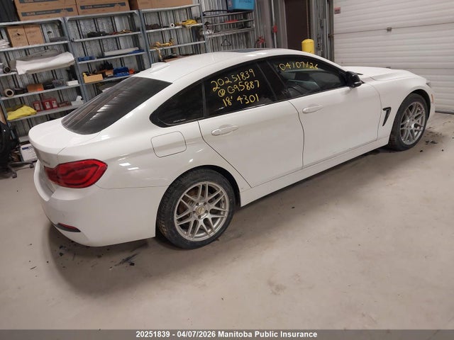 WBA4J3C56JBG95887 BMW 430i Xdrive Gran Coupe
