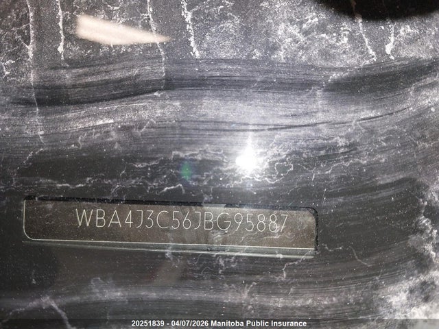 WBA4J3C56JBG95887 BMW 430i Xdrive Gran Coupe