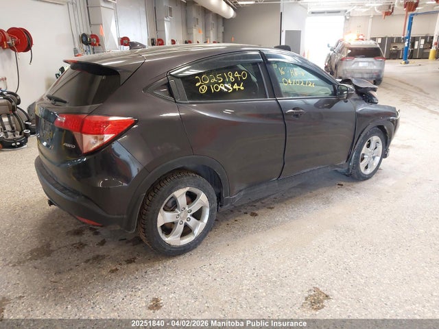 3CZRU6H59GM109346 Honda Hr-v Ex-l