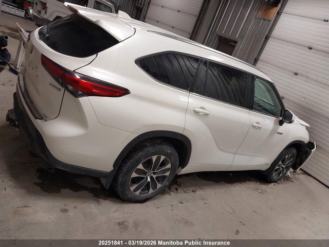 Aukcja sprzedaży 2020 Toyota Highlander Hybrid Xle, vin: 5TDGBRCH8LS502237, numer aukcji: 20251841
