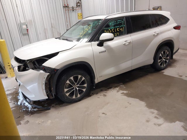 Aukcja sprzedaży 2020 Toyota Highlander Hybrid Xle, vin: 5TDGBRCH8LS502237, numer aukcji: 20251841