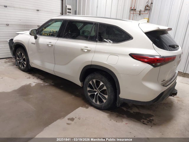Aukcja sprzedaży 2020 Toyota Highlander Hybrid Xle, vin: 5TDGBRCH8LS502237, numer aukcji: 20251841