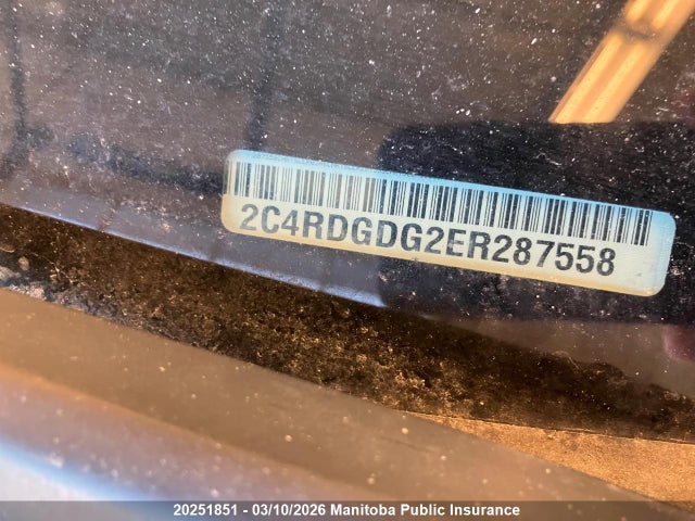 2C4RDGDG2ER287558 Dodge Grand Caravan Crew