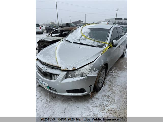 20251859 :رقم المزاد ، 1G1PF5SC1C7278931 vin ، 2012 Chevrolet Cruze Lt Turbo مزاد بيع