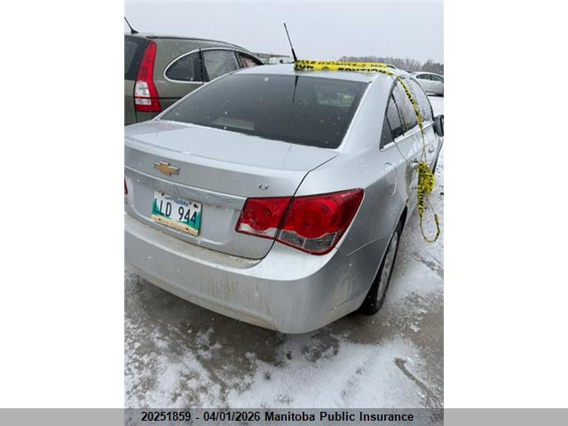 20251859 :رقم المزاد ، 1G1PF5SC1C7278931 vin ، 2012 Chevrolet Cruze Lt Turbo مزاد بيع
