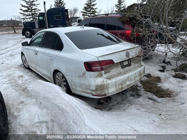 Продажа на аукционе авто 2017 Volkswagen Jetta 1.4 Tsi, vin: 3VWDB7AJ8HM324640, номер лота: 20251862
