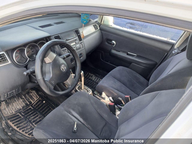 2007 Nissan Versa 1.8 S მანქანა იყიდება აუქციონზე, vin: 3N1BC11EX7L435947, აუქციონის ნომერი: 20251863