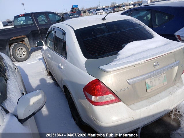 2007 Nissan Versa 1.8 S მანქანა იყიდება აუქციონზე, vin: 3N1BC11EX7L435947, აუქციონის ნომერი: 20251863
