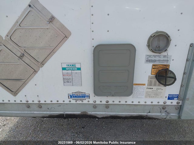 20251869 :رقم المزاد ، 5V8VA5326SM505045 vin ، 2025 Semi-trailer Vanguard مزاد بيع