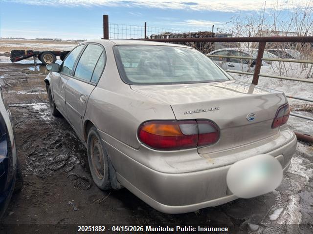 Aukcja sprzedaży 1999 Chevrolet Malibu Ls V6, vin: 1G1NE52M4X6266643, numer aukcji: 20251882