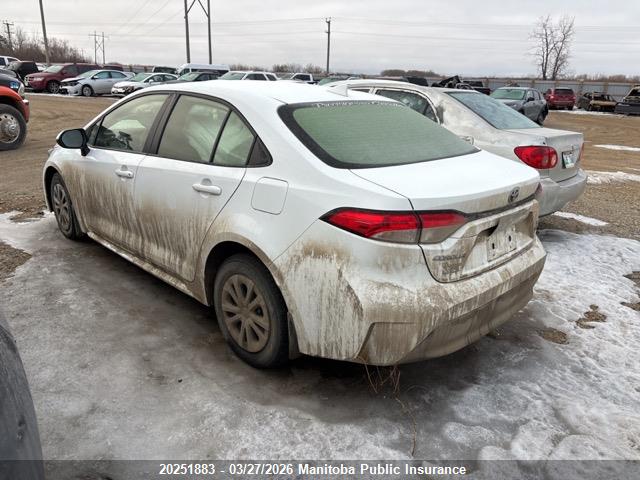 20251883 :رقم المزاد ، JTDBCMFE2R3040845 vin ، 2024 Toyota Corolla Le/se/xle/night Shade مزاد بيع