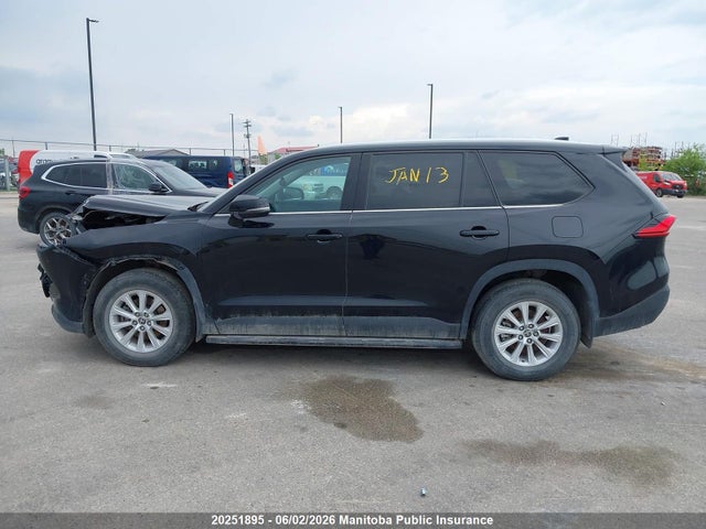 2024 Toyota Grand Highlander Xle მანქანა იყიდება აუქციონზე, vin: 5TDAAAB5XRS049457, აუქციონის ნომერი: 20251895