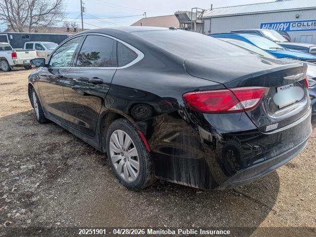 2016 Chrysler 200 Lx მანქანა იყიდება აუქციონზე, vin: 1C3CCCFB9GN191045, აუქციონის ნომერი: 20251901