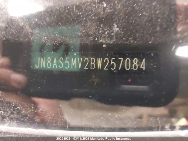 Продаж на аукціоні авто 2011 Nissan Rogue Sv, vin: JN8AS5MV2BW257084, номер лоту: 20251929