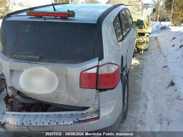 Aukcja sprzedaży 2012 Chevrolet Orlando Lt, vin: KL77P2EM7CK556541, numer aukcji: 20251932