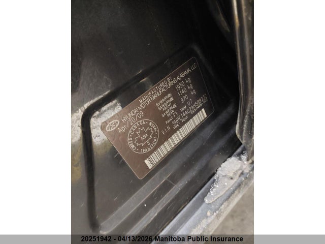 Продаж на аукціоні авто 2010 Hyundai Sonata Gl, vin: 5NPET4AC2AH589232, номер лоту: 20251942