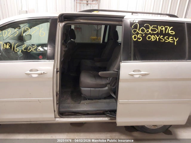 Aukcja sprzedaży 2005 Honda Odyssey Ex, vin: 5FNRL38415B508848, numer aukcji: 20251976