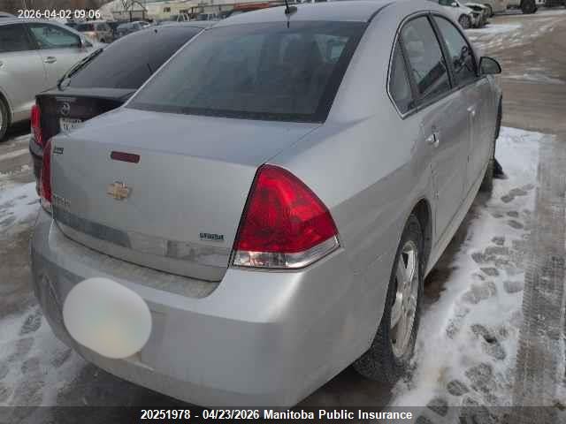 2011 Chevrolet Impala Ls V6 მანქანა იყიდება აუქციონზე, vin: 2G1WA5EK5B1218076, აუქციონის ნომერი: 20251978