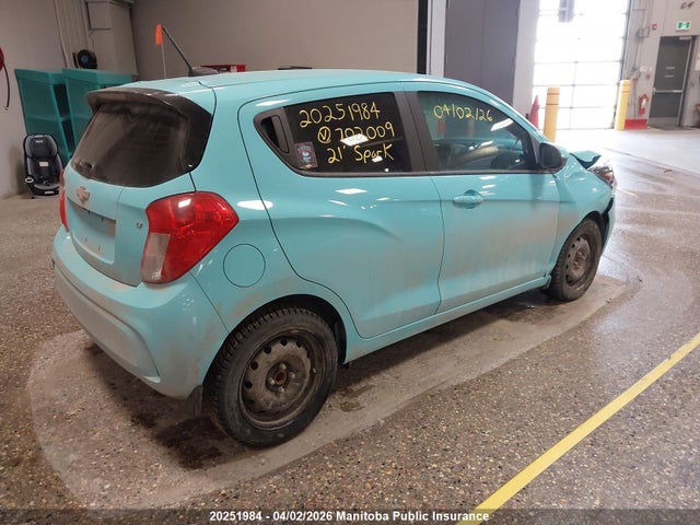 Продаж на аукціоні авто 2021 Chevrolet Spark Lt, vin: KL8CD6SAXMC702009, номер лоту: 20251984