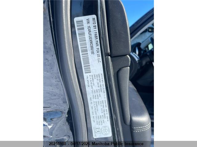 1C4RJFJGXMC866182 Jeep Grand Cherokee Limited