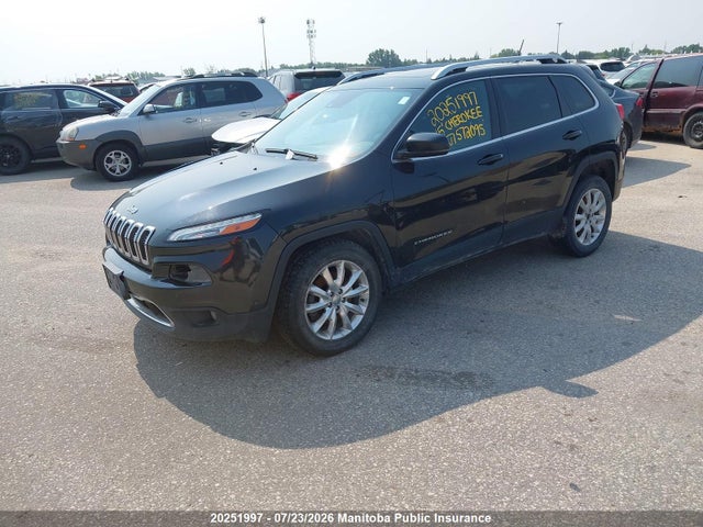 Продажа на аукционе авто 2015 Jeep Cherokee Limited, vin: 1C4PJMDS6FW572095, номер лота: 20251997
