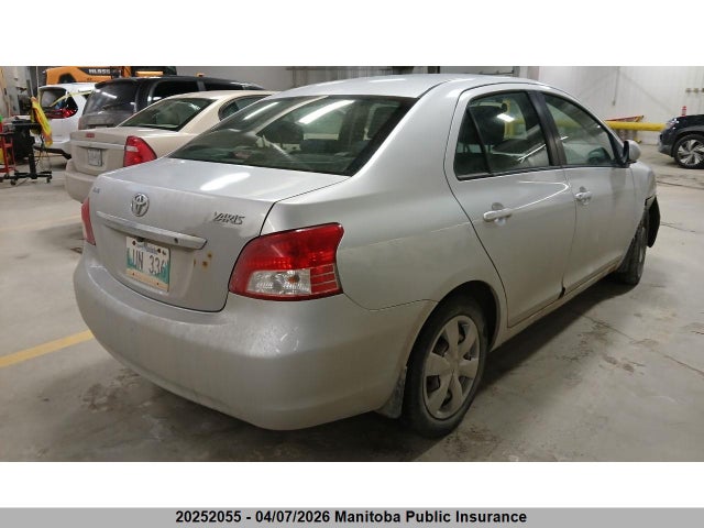 20252055 :رقم المزاد ، JTDBT923X81217458 vin ، 2008 Toyota Yaris مزاد بيع