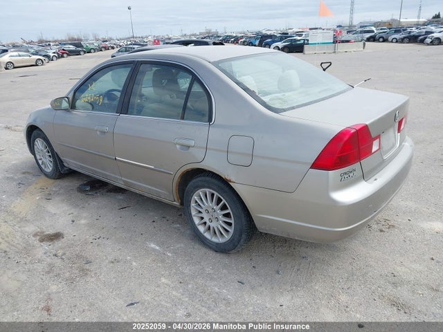 Продажа на аукционе авто 2003 Acura 1.7el, vin: 2HHES36693H000251, номер лота: 20252059