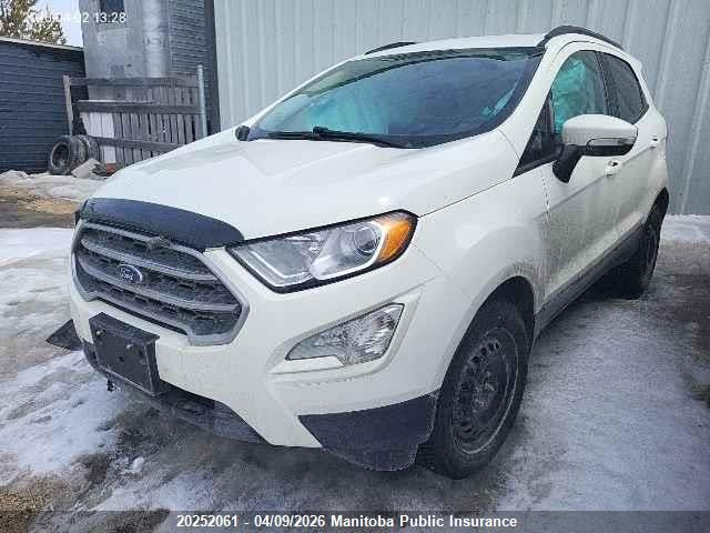 20252061 :رقم المزاد ، MAJ6S3GL4LC385755 vin ، 2020 Ford Ecosport Se مزاد بيع