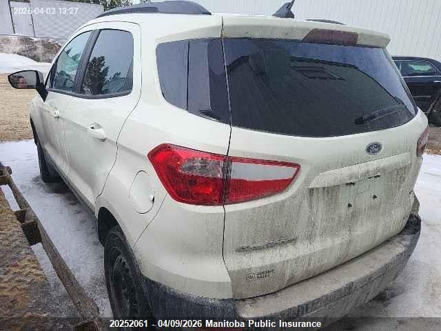 20252061 :رقم المزاد ، MAJ6S3GL4LC385755 vin ، 2020 Ford Ecosport Se مزاد بيع