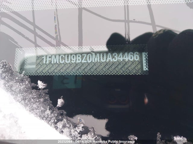 1FMCU9BZ0MUA34466 Ford Escape Se Hybrid