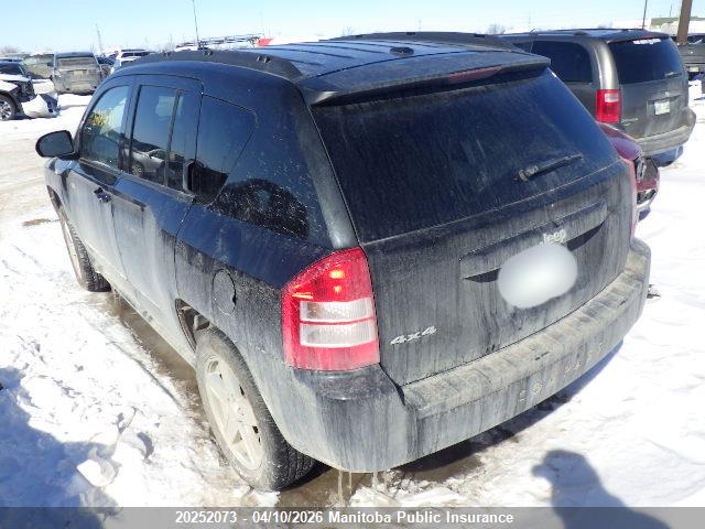 Aukcja sprzedaży 2010 Jeep Compass North, vin: 1J4NF4FB8AD520780, numer aukcji: 20252073