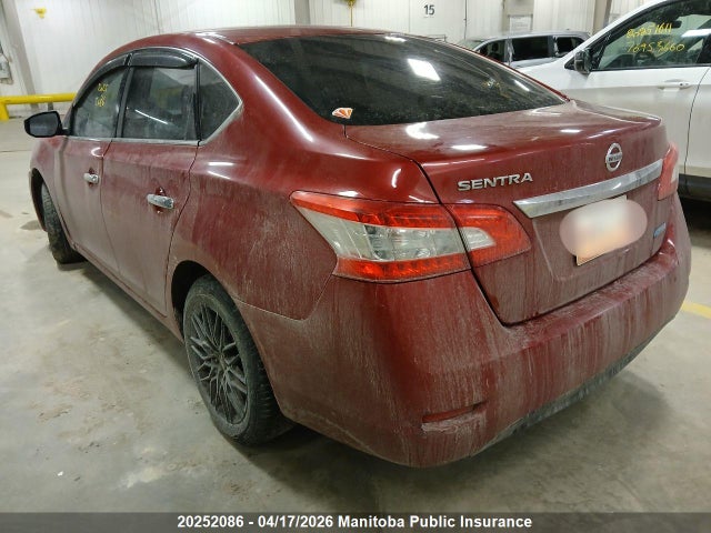 Продаж на аукціоні авто 2014 Nissan Sentra 1.8 S, vin: 3N1AB7AP7EL624362, номер лоту: 20252086