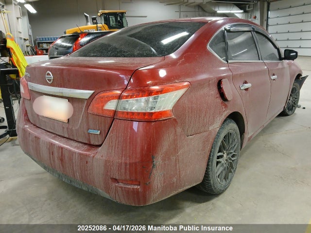 Продаж на аукціоні авто 2014 Nissan Sentra 1.8 S, vin: 3N1AB7AP7EL624362, номер лоту: 20252086