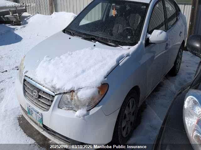 Продаж на аукціоні авто 2009 Hyundai Elantra Gl, vin: KMHDU45D89U725436, номер лоту: 20252099