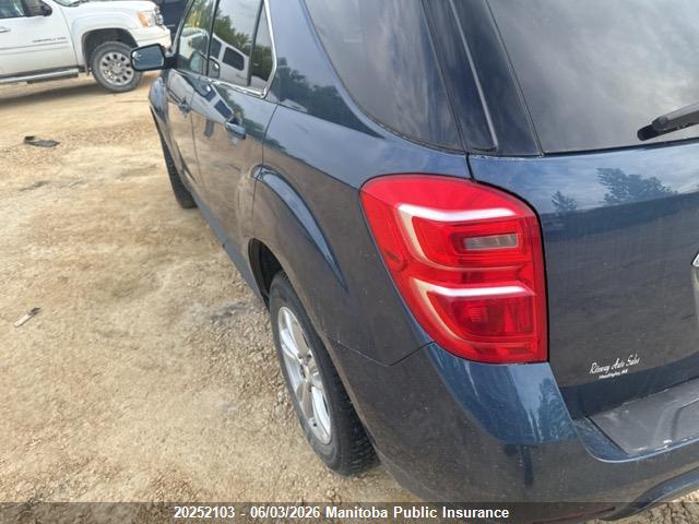 20252103 :رقم المزاد ، 2GNALCEK2G6221776 vin ، 2016 Chevrolet Equinox Lt مزاد بيع